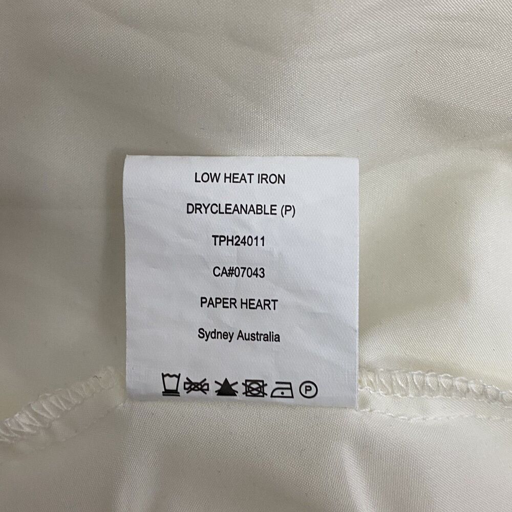 Paper Heart Maxi Dress L Brown Floral Open Back Boho Summer - Picture 11 of 14